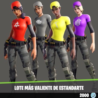 LOTE MS VALIENTE DE ESTANDARTE